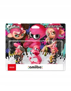 Nintendo Amiibo Octoling Girl - Boy - Octopus - 3 in 1 - Akcesoria do konsoli do gier - Switch 0045496380656 - Gadżety dla graczy - miniaturka - grafika 3
