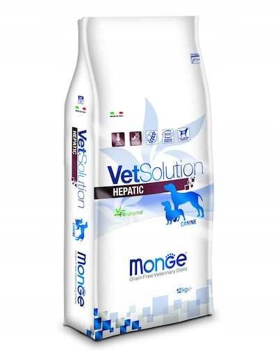 Monge vetsolution hepatic canin 12kg