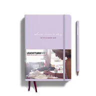 Szkolne artykuły papiernicze - Pamiętnik Pięcioletni Leuchtturm1917 Some Lines a Day Lilac - miniaturka - grafika 1