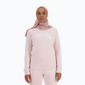 Bluzy damskie - Bluza damska New Balance Classic Core Fleece Crew stone pink - miniaturka - grafika 1