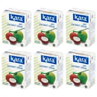 Soki i napoje niegazowane - Kara Krem kokosowy 24-26% UHT zestaw 6 x 200 ml - miniaturka - grafika 1