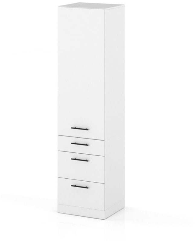 Słupek Kuchenny Stojący 60cm Szafka 3 Szuflady S60s3 Spremium Biały Mat