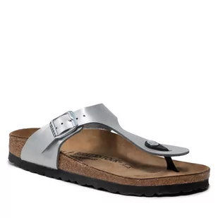 Birkenstock Japonki Gizeh Bs 0043853 Silver - Klapki i japonki damskie - miniaturka - grafika 1