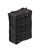 Nerki - Czarna saszetka na pasek, duża - miniaturka - grafika 1