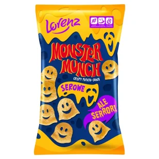 Monster Munch Chrupki ziemniaczane serowe 100 g - Chrupki - miniaturka - grafika 1