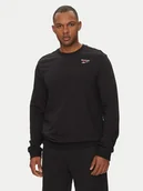 Bluzy męskie - Reebok Bluza 100221788 Czarny Regular Fit - miniaturka - grafika 1