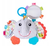 Zawieszki dla dzieci i niemowląt - Balibazoo Zawieszka Muzyczny Słoń Lusterko 80414 - miniaturka - grafika 1