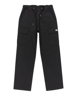 Quiksilver Spodnie Taxer Cargo Spodnie Czarne 16 - Spodnie męskie - miniaturka - grafika 1