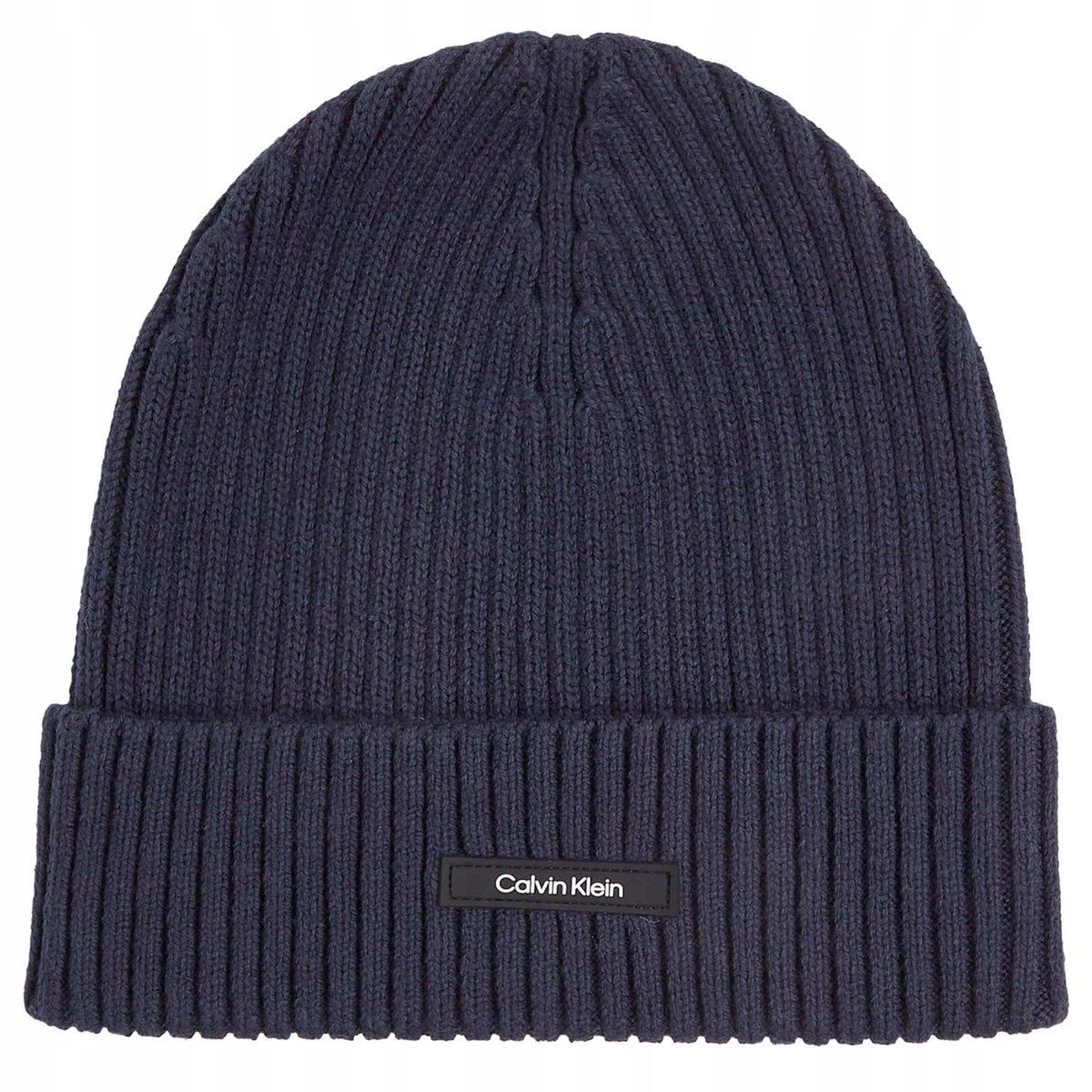 Calvin Klein czapka zimowa beanie granatowa rozmiar uniwersalny