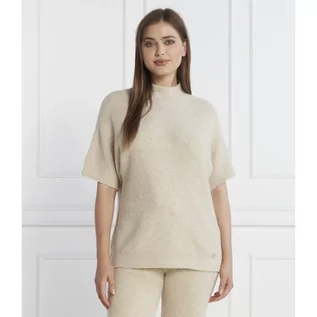 Swetry damskie - Joop! Sweter | Regular Fit | z dodatkiem wełny - grafika 1