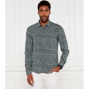 HUGO Koszula Ermo Slim Fit - Koszule męskie - miniaturka - grafika 1