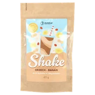 Soki i napoje niegazowane - Mieszanka na shake wysokobiałkowy orzech banan 65g - miniaturka - grafika 1