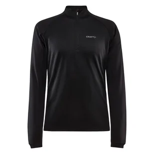 Męska Bluza CRAFT EVOLVE HALFZIP M 1910151-999100 – Czarny - Bluzy sportowe męskie - miniaturka - grafika 1