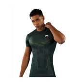 Kimona, stroje i obuwie - Venum Rashguard Krótki Rękaw Technical 3.0 Forest Green - miniaturka - grafika 1