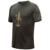 Koszulki sportowe męskie - Koszulka męska Sensor Merino Air Pt Earth Rozmiar: XXL / Kolor: ciemnozielony - miniaturka - grafika 1
