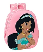 Plecaki - safta Plecak chłopięcy M890 z wzorem 3D, możliwość dopasowania do walizki na kółkach, jasnoróżowy, 270 x 100 x 320 mm, jasnoróżowy - miniaturka - grafika 1