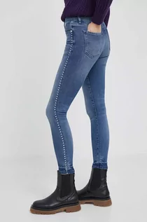 Spodnie damskie - Joop! jeansy damskie kolor niebieski - grafika 1