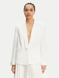 BOSS Marynarka Janka3 50537473 Biały Regular Fit - Marynarki i żakiety damskie - miniaturka - grafika 1