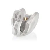 Świeczniki - Świecznik Swan Low-Poly Unpainted - miniaturka - grafika 1