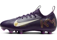 Buty dla dziewczynek - NIKE Jr. Mercurial Vapor 16 Academy Kylian Mbappé, unisex, trampki dziecięce, 33,5 EU, Grand Purple Ivory Pale, 33.5 EU - miniaturka - grafika 1
