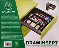 Meble modułowe i akcesoria - Exacompta 316014D Wkład do szuflady DRAWINSERT ECOBlack z 4 wyjmowanymi - miniaturka - grafika 1