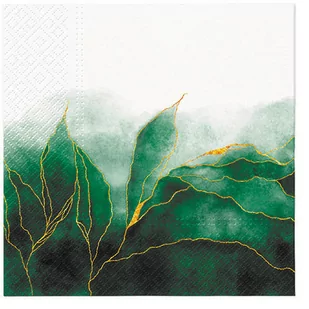 Serwetki Zielony sen 33x33cm 20szt - PAW - Folia, papier śniadaniowy, serwetki - miniaturka - grafika 1