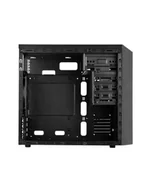 Obudowy komputerowe - Silverstone SST-PS16B Precision Mini Tower Micro ATX, czarna - miniaturka - grafika 1