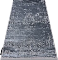 Dywany - Dywan DE LUXE nowoczesny 2083 Ornament vintage przecierany - Strukturalny szary 200x290 cm - miniaturka - grafika 1