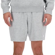 Spodnie sportowe męskie - Spodenki New Balance MS41520AG - szare - miniaturka - grafika 1