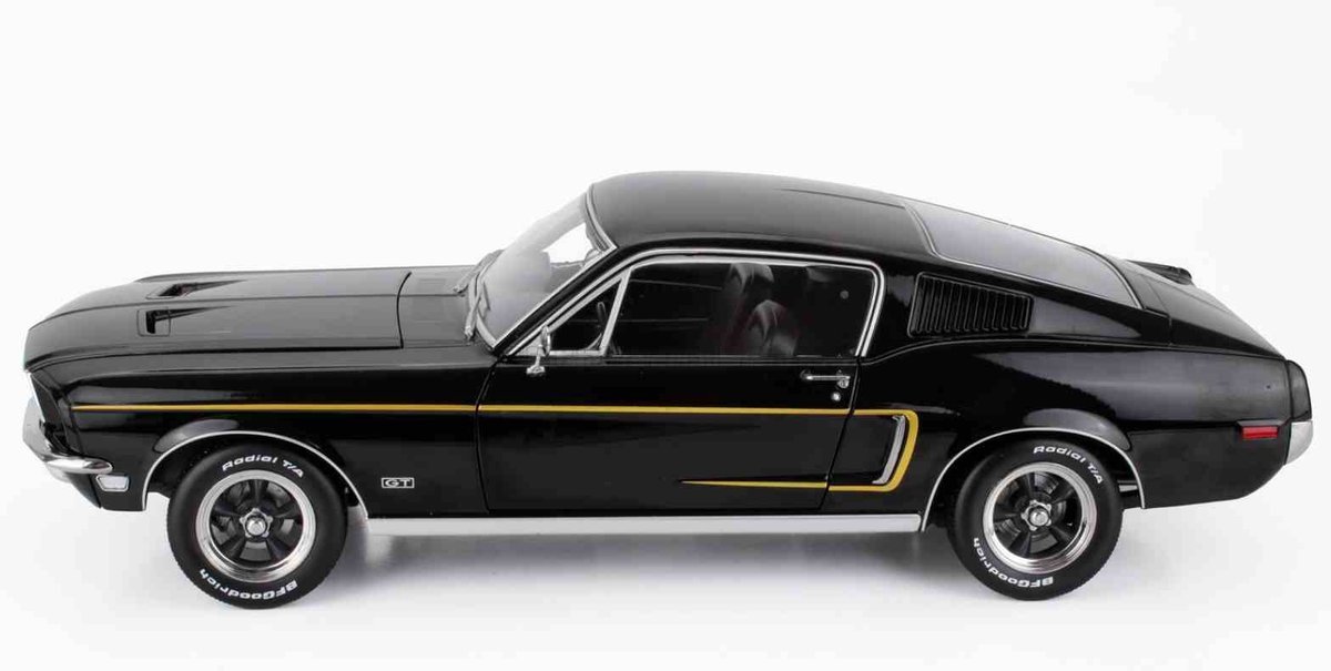 Ford Mustang Gt Fastback Coupe 1968 , 1:12 Kk Scale