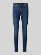 Spodnie damskie - Jeansy o kroju skinny fit z mieszanki bawełny model ‘WAUW’ - miniaturka - grafika 1