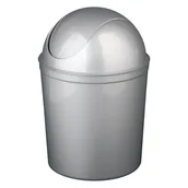 Kosze na śmieci - Plast Team POLAND SP. Z O.O. KOSZ 5L SWING CASA SREBRNY 1345 TEA000364 - miniaturka - grafika 1