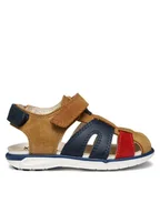 Buty dla chłopców - Geox Sandały B Sandal Delhi B354LA 0CL22 C6146 M Brązowy - miniaturka - grafika 1