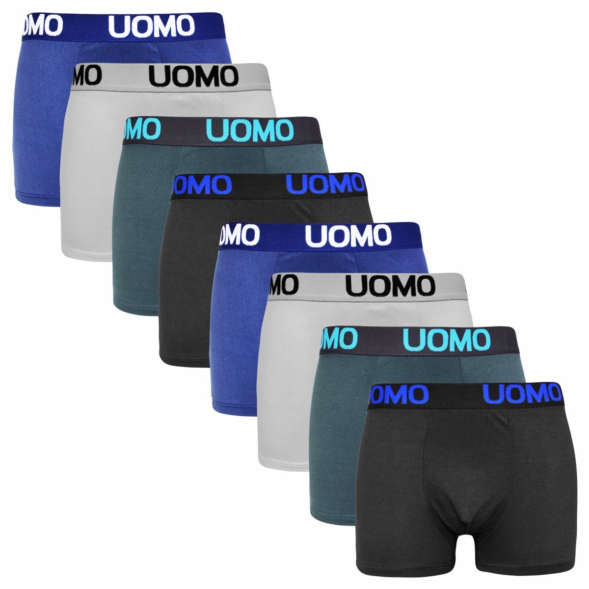 8-PAK Bokserki Męskie Majtki Wygodne Stylowe Dobra Jakość HIT