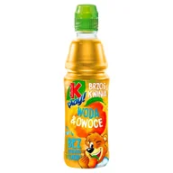 Soki i napoje niegazowane - Tymbark Napój Kubuś play! woda&owoce jabłko + brzoskwinia 400 ml - miniaturka - grafika 1