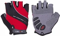 Rękawiczki rowerowe - Rękawiczki rowerowe Verso SB-01-7007 D czerwono-czarne - miniaturka - grafika 1