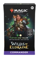 Gry planszowe - MTG: Wilds of Eldraine - Commander Deck Virtue and Valor - miniaturka - grafika 1