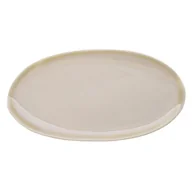 Talerze - Verlo ETER Talerz owalny 26,5x14 cm, beżowy - miniaturka - grafika 1