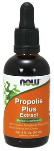 Now Foods Foods Propolis Plus Extract (59 ml) - Witaminy i minerały - miniaturka - grafika 1