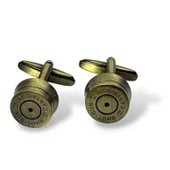 Spinki do mankietów i krawatów - Spinki do mankietów - SPŁONKA SHOT (BRĄZ) - miniaturka - grafika 1