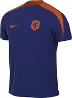 Koszulki męskie - Nike Top Netherlands Męski top Dri-Fit Strike z krótkim rękawem K, niebieski (Deep Royal Blue/Safety Orange) FJ2925-455, 2XL - miniaturka - grafika 1
