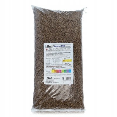 Karma dla psa KOEBERS Lamm und Reis Kroketten, z jagnięciną i ryżem, 15 kg.