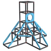 Place zabaw - Wieża wspinaczkowa dla dzieci Giant 230x185x185 cm Smoby - miniaturka - grafika 1