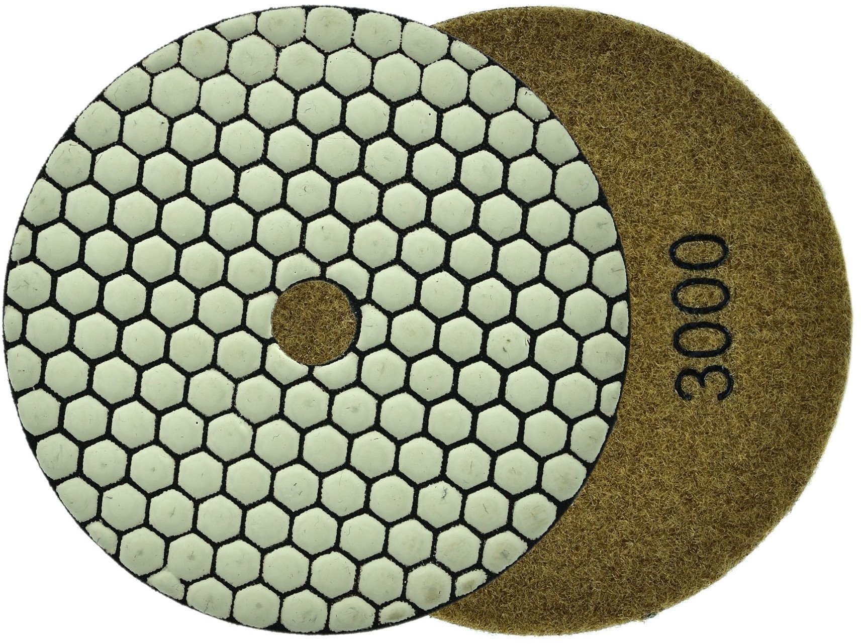 Geko Tarcza polerska do szlifowania gresu na sucho 125mm GR3000 25/250