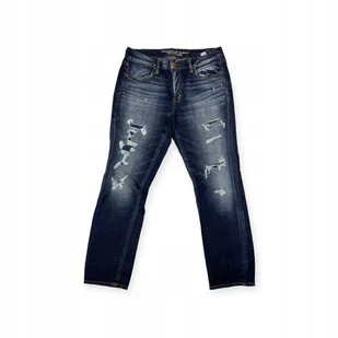 Jeansowe spodnie damskie AMERICAN EAGLE 12 - Legginsy - miniaturka - grafika 1