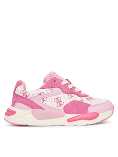 Guess Sneakersy J5BZ48 WO130 Różowy - Buty dla dziewczynek - miniaturka - grafika 1