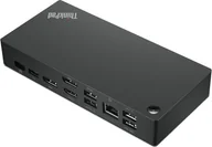 Stacje dokujące i replikatory portów - Stacja/replikator Lenovo ThinkPad Universal USB-C 40AY0090UK - miniaturka - grafika 1