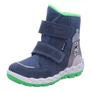 Superfit Chłopięce śniegowce Icebird, Niebieski zielony 8000, 27 EU Schmal - Śniegowce damskie - miniaturka - grafika 1