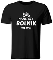 Koszulki męskie - GiTees, Koszulka Najlepszy Rolnik We Wsi, rozmiar XXL - miniaturka - grafika 1