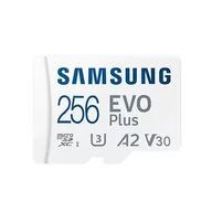 Karty pamięci - Samsung EVO Plus 2021 MicroSDXC 256GB UHS-I/U3 A2 V30 MB-MC256KA/EU MB-MC256KA/EU - miniaturka - grafika 1